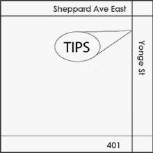 Toronto Campus routemap