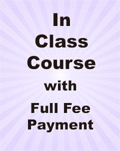 Evaluating Exam In-Class Study Full Fee Payment