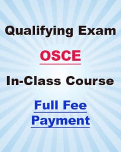 OSCE In-class Course Full Fee Payment