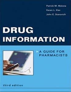  Drug Information A guide For Pharmacist