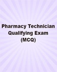 Pharmacy Technician Qualifying Exam Courses