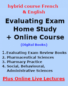 PEBC Evaluating Exam Home Study Plus Online Prep - Digital Books only (hybrid French and English)